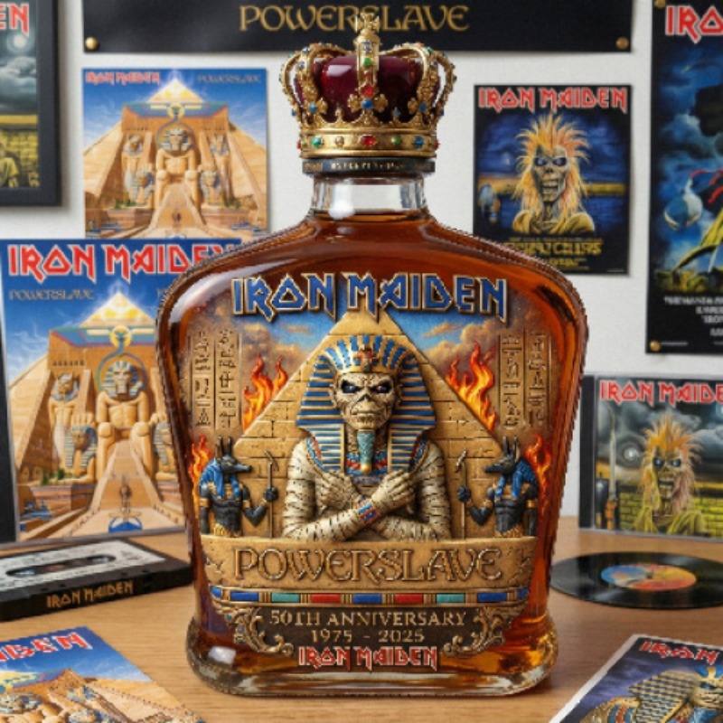 Vintage Rock Themed Mummy Scul - Vintage Collectible Bottles recensie en prijs