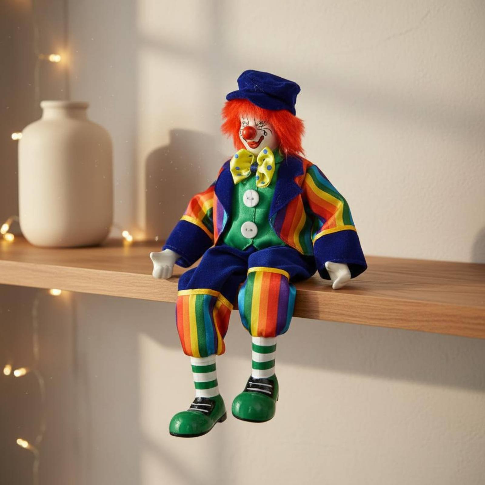 Dangling Leg Clown Doll Hand-P - Vintage Collectible Clowns recensie en prijs