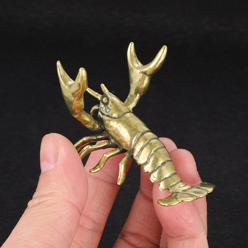 【F】Solid Brass Crayfish Orname - Vintage Collectible Pens recensie en prijs