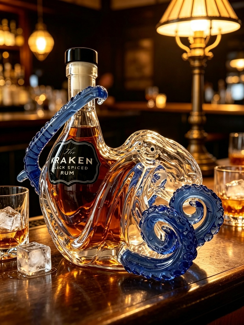 Decanter, Sea Monster, Octopus - Vintage Collectible Bottles recensie en prijs