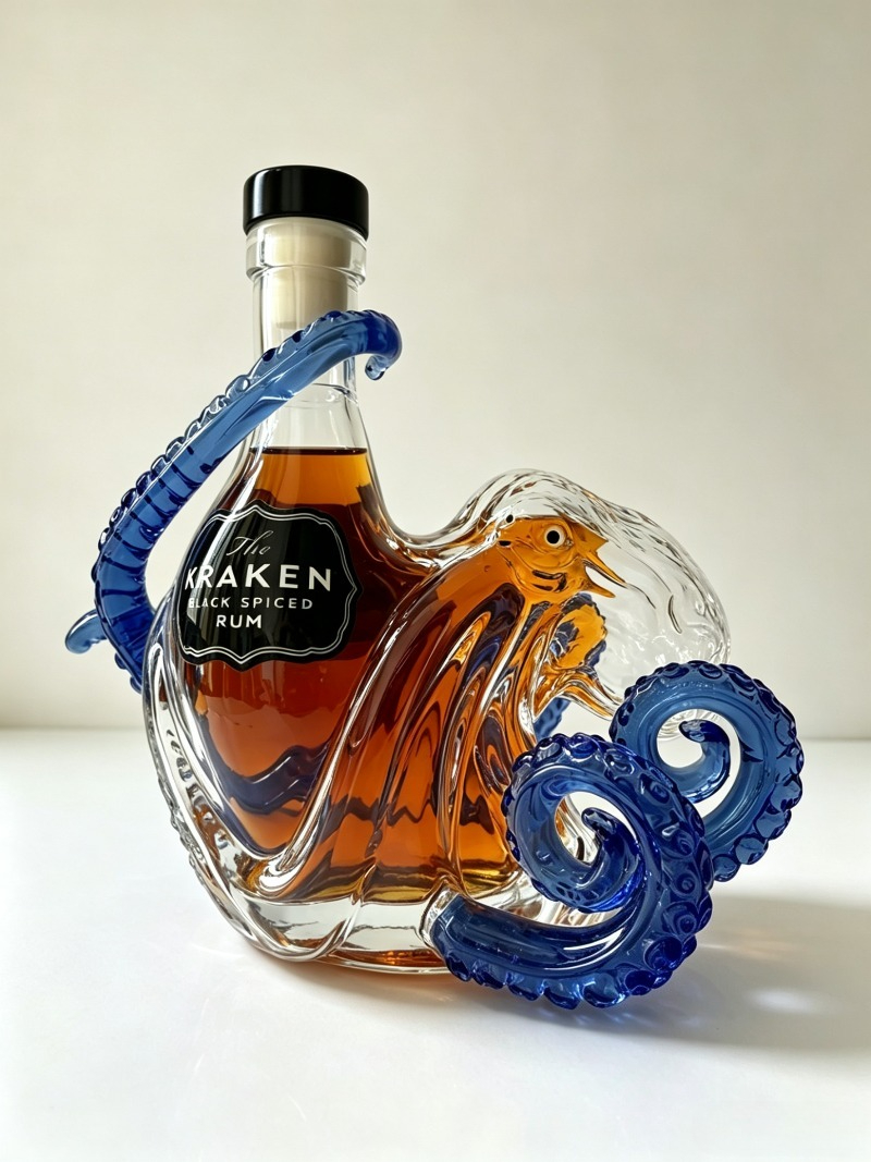 Decanter, Sea Monster, Octopus - Vintage Collectible Bottles recensie en prijs