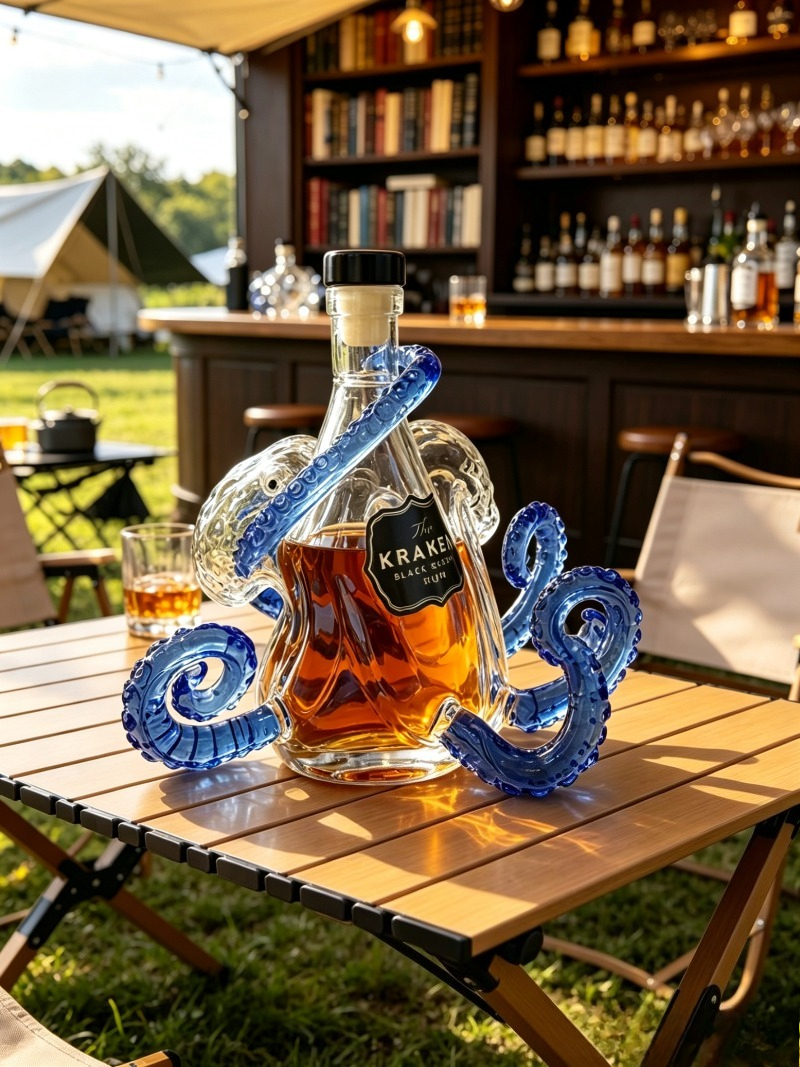 Decanter, Sea Monster, Octopus - Vintage Collectible Bottles recensie en prijs