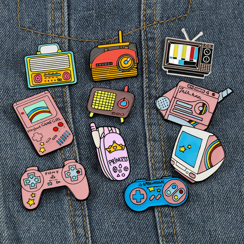 Vintage Game Enamel Pins Colle - Collectible Vintage Brooches recensie en prijs