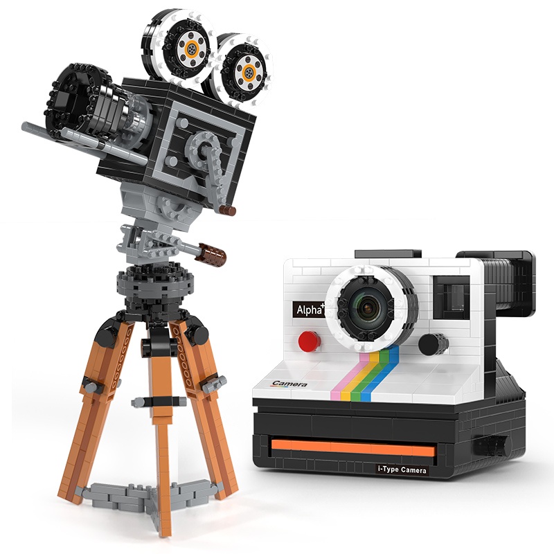 802pcs Mini Building Block Vin - Collectible Vintage Cameras recensie en prijs