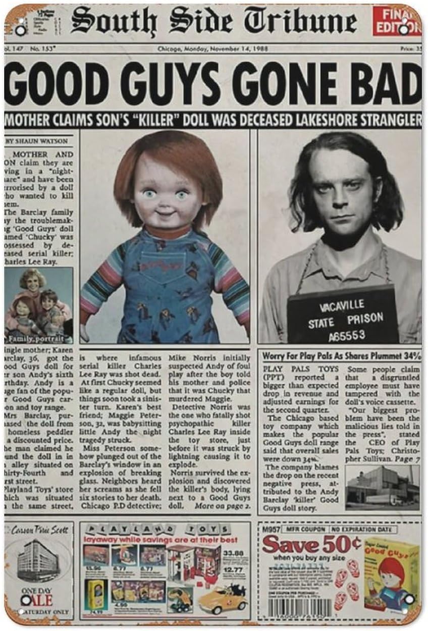 Child S Play 1988 Newspaper Po - Collectible Vintage Newspapers recensie en prijs